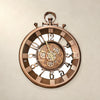 Vintage Steampunk Mechanical Pocket-Watch Wall Clock