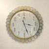 Luxurious Crystal Sunburst Quartz Wall Clock – 16" Elegant Decor