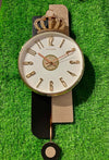 Luxury Crown Pendulum Decorative Wall Clock