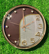 Luxury Half-Glitter Crystal Decorative Wall Clock